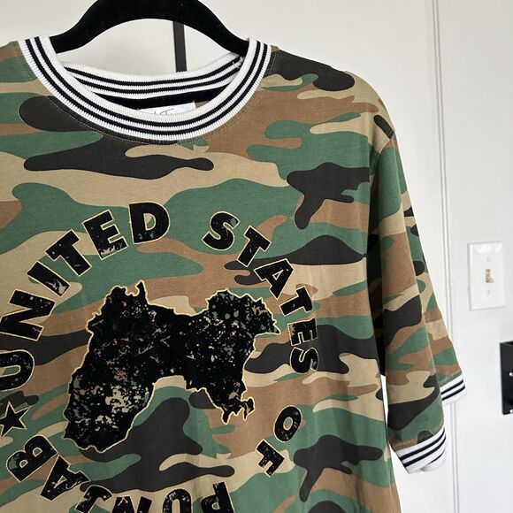 Urban Theka USA Camo U.S.P. T- Shirt Graphic Tee Large L Cotton - Picture 3 of 9